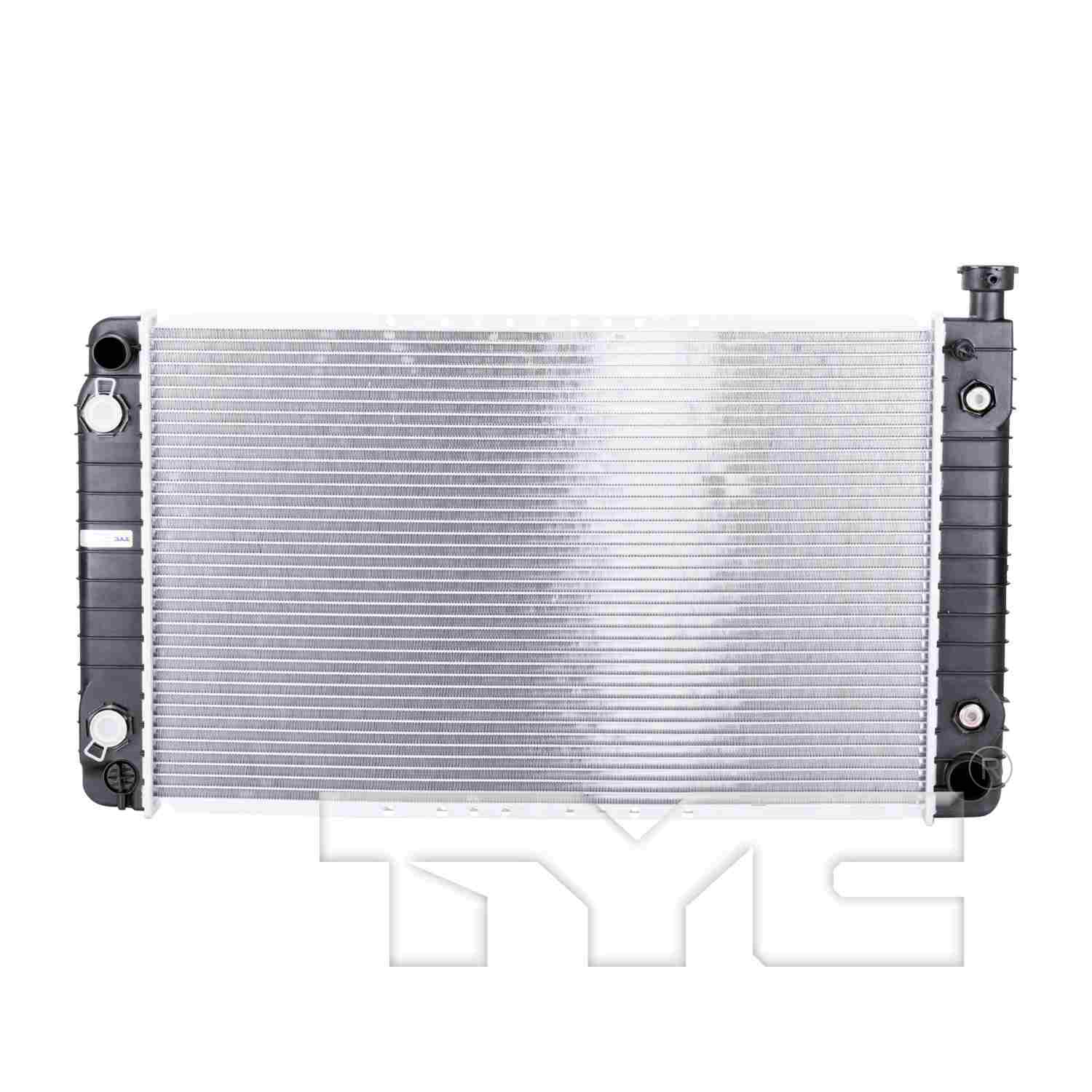 TYC TYC Radiator  top view frsport 622