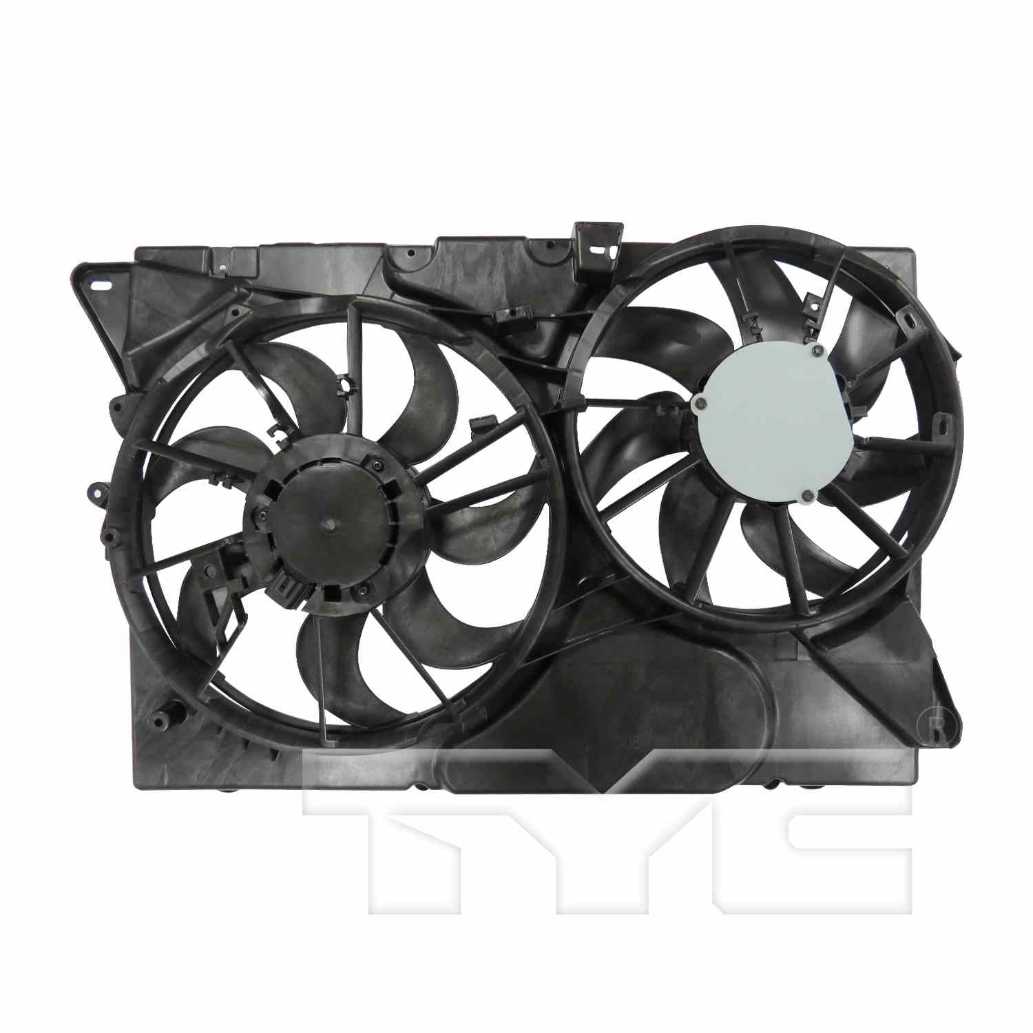 tyc dual radiator and condenser fan assembly  frsport 623190