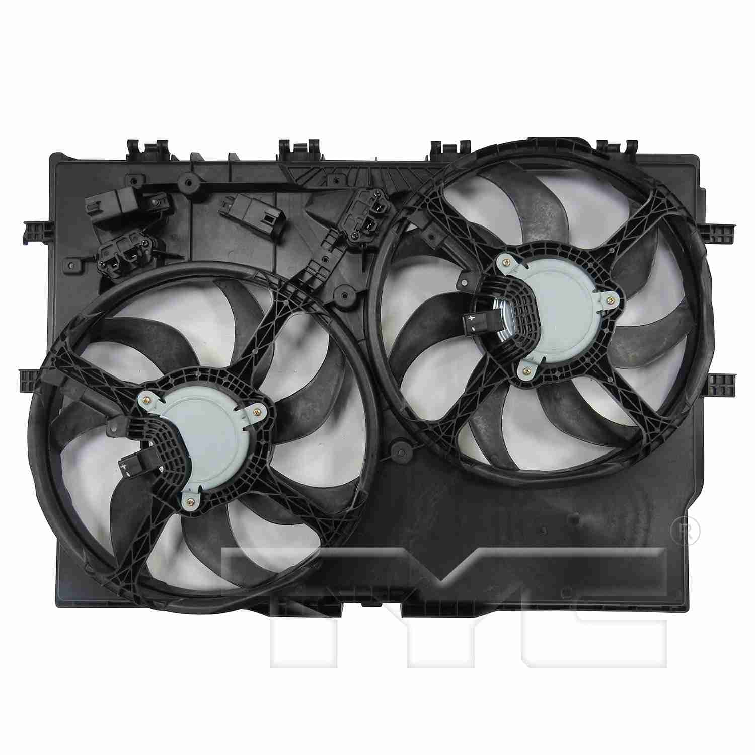 tyc dual radiator and condenser fan assembly  frsport 623710