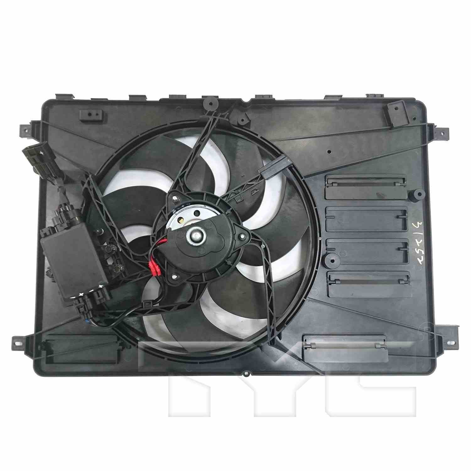 tyc dual radiator and condenser fan assembly  frsport 623790