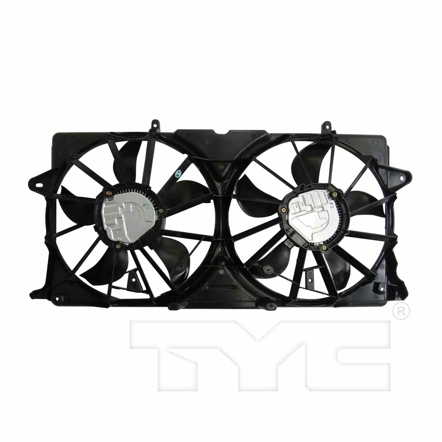 tyc dual radiator and condenser fan assembly  frsport 624050