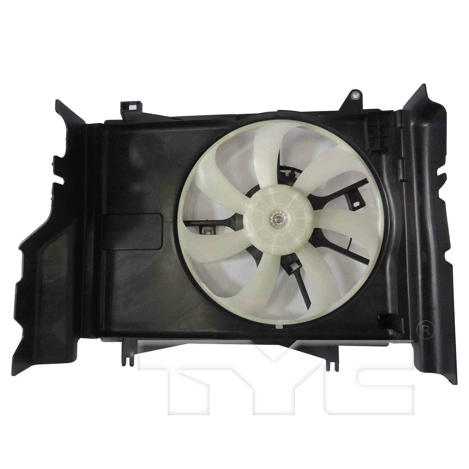 tyc dual radiator and condenser fan assembly  frsport 624100