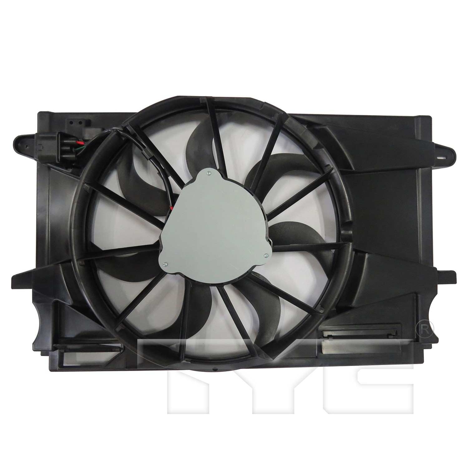 tyc dual radiator and condenser fan assembly  frsport 624140