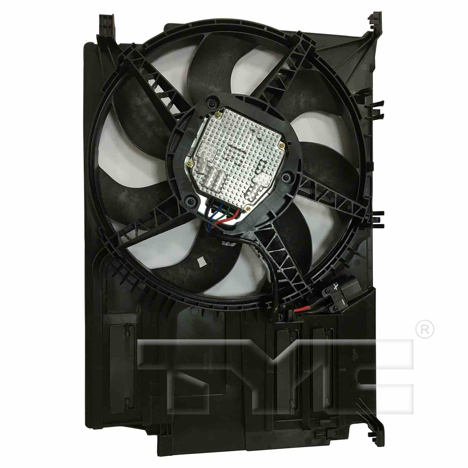 tyc dual radiator and condenser fan assembly  frsport 624480