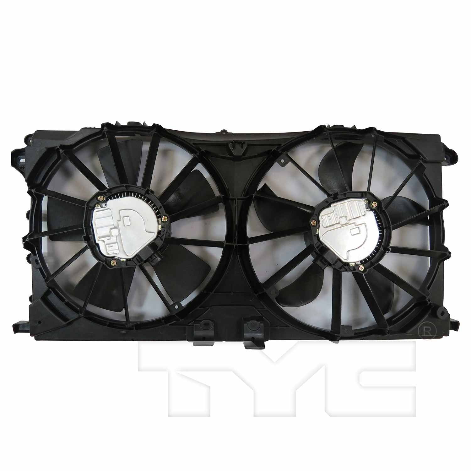 tyc dual radiator and condenser fan assembly  frsport 624570