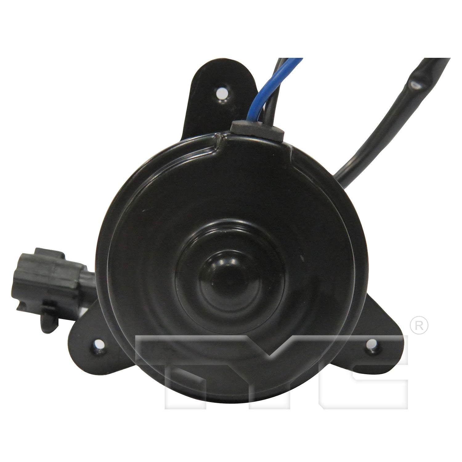 TYC Engine Cooling Fan Motor  top view frsport 630730