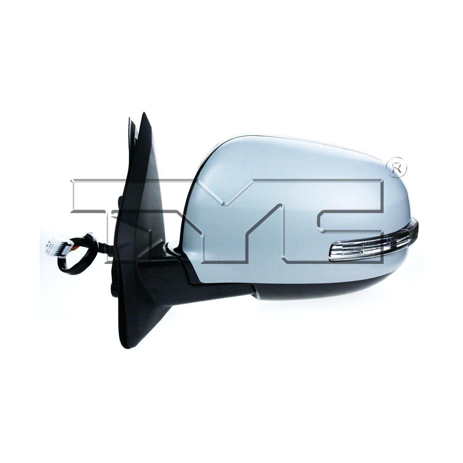 TYC Door Mirror  top view frsport 6590041