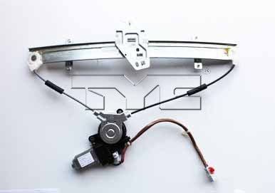 TYC Power Window Motor and Regulator Assembly  top view frsport 660062