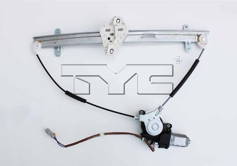 TYC Power Window Motor and Regulator Assembly  top view frsport 660113