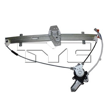 TYC Power Window Motor and Regulator Assembly  top view frsport 660124