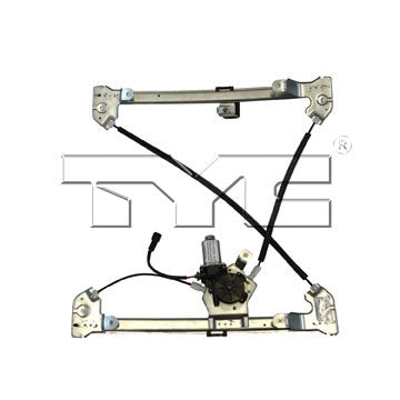 TYC Power Window Motor and Regulator Assembly  top view frsport 660272