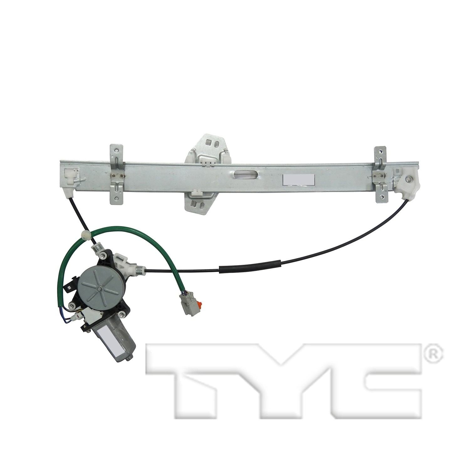 TYC Power Window Motor and Regulator Assembly  top view frsport 660554