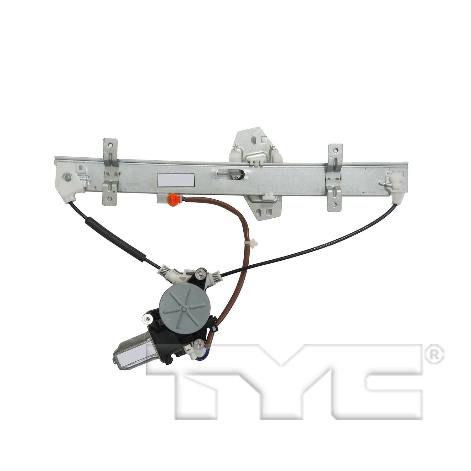 TYC Power Window Motor and Regulator Assembly  top view frsport 660555