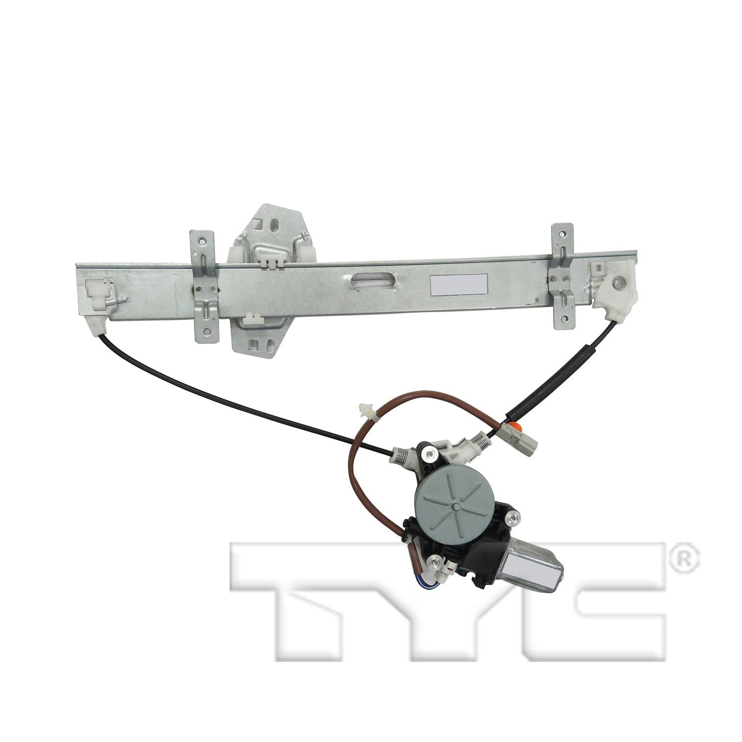 TYC Power Window Motor and Regulator Assembly  top view frsport 660556