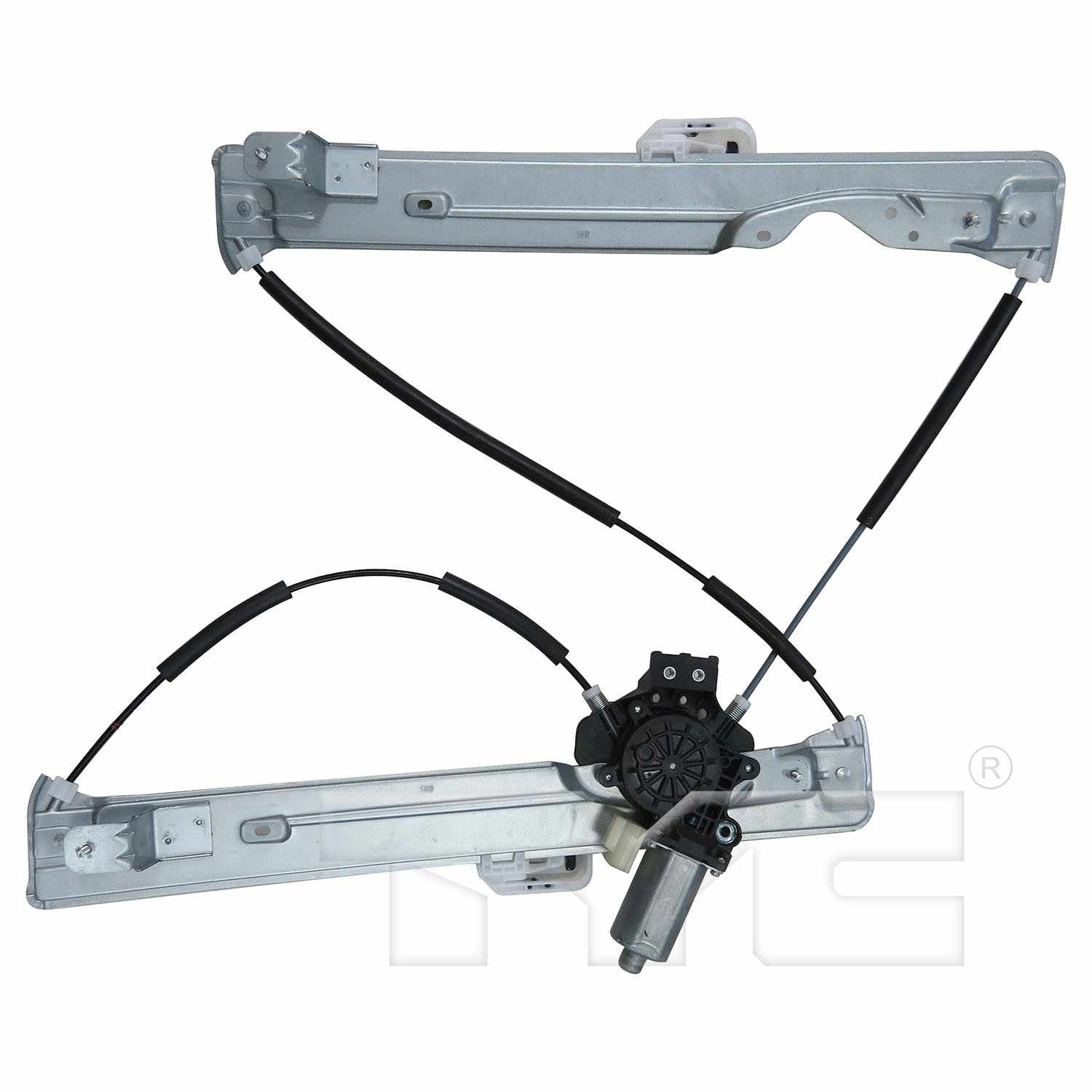 TYC Power Window Motor and Regulator Assembly  top view frsport 660592