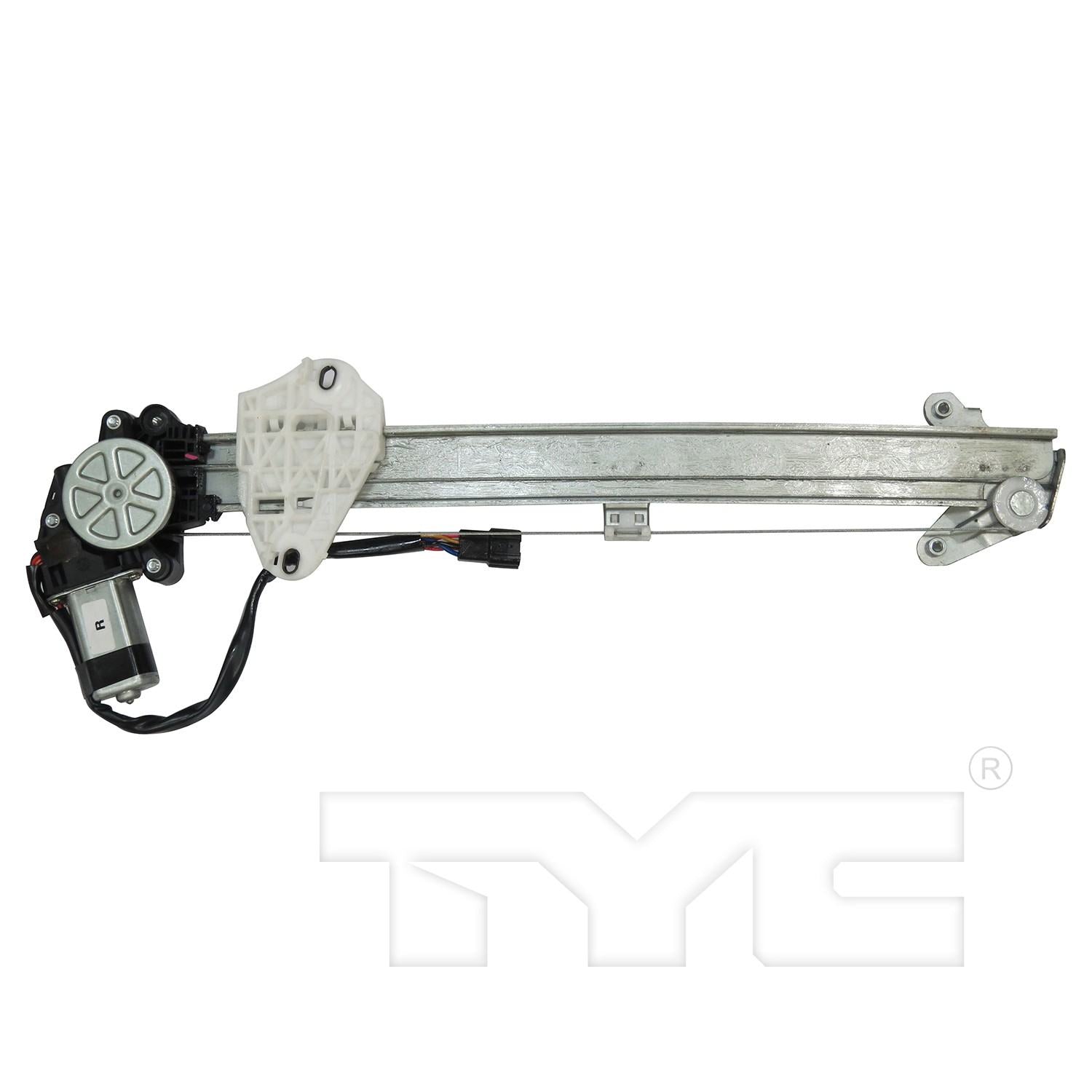 TYC Power Window Motor and Regulator Assembly  top view frsport 660593