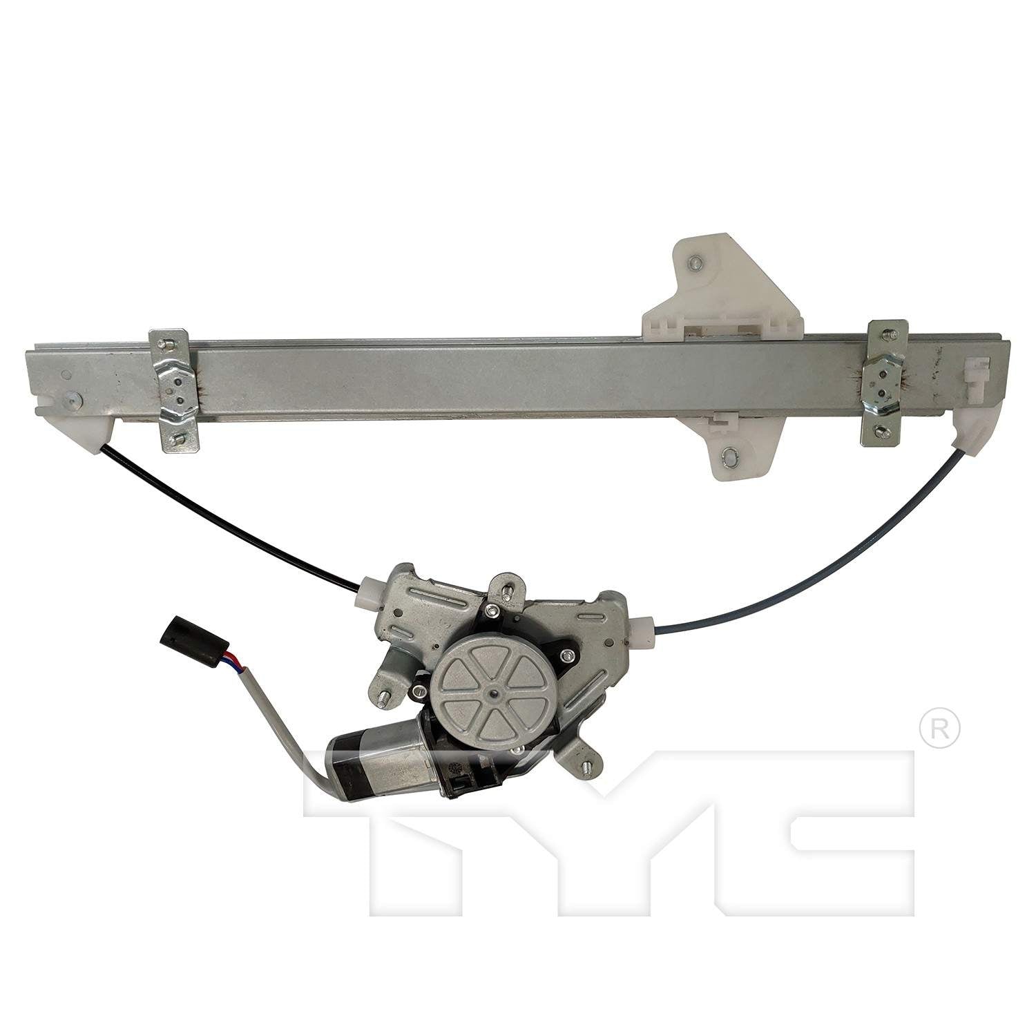 TYC Power Window Motor and Regulator Assembly  top view frsport 660635