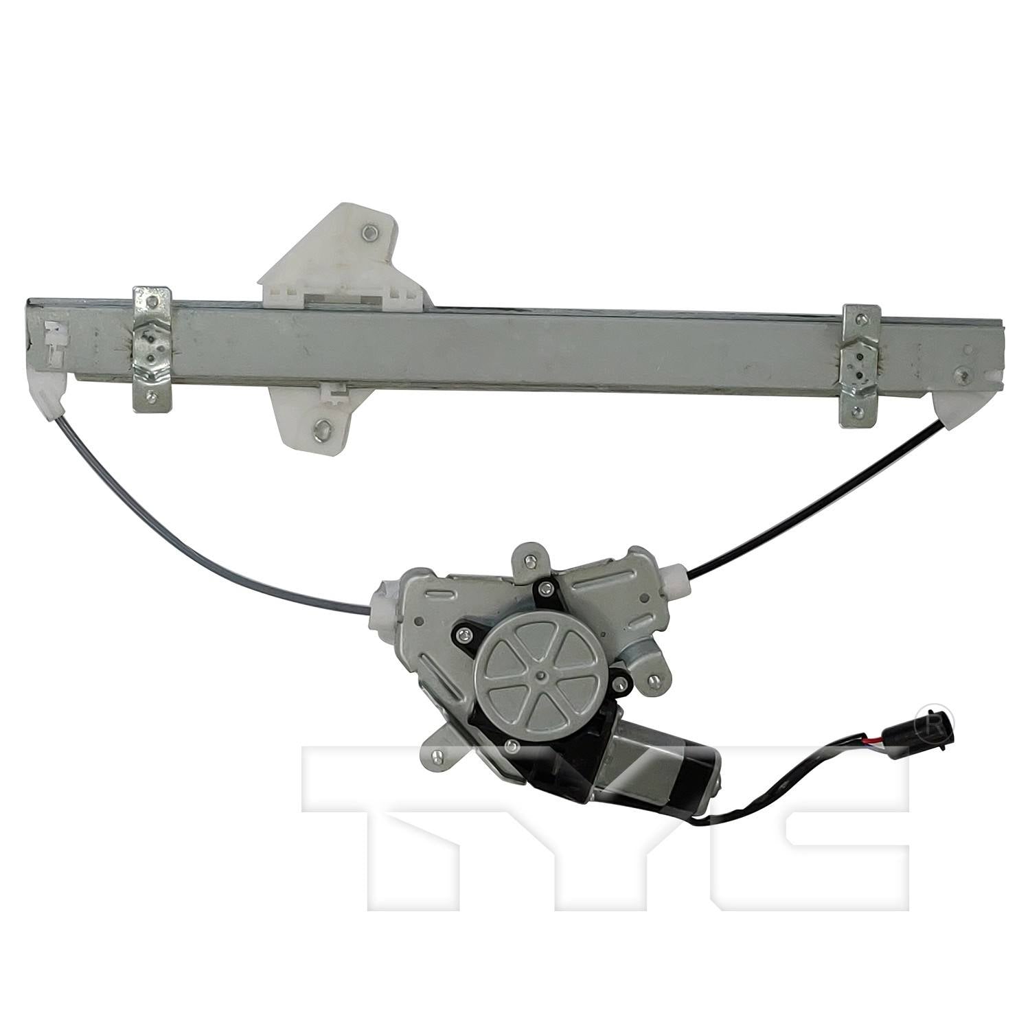 TYC Power Window Motor and Regulator Assembly  top view frsport 660636