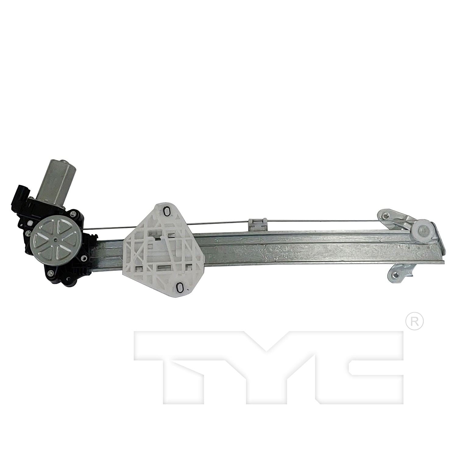 TYC Power Window Motor and Regulator Assembly  top view frsport 660642