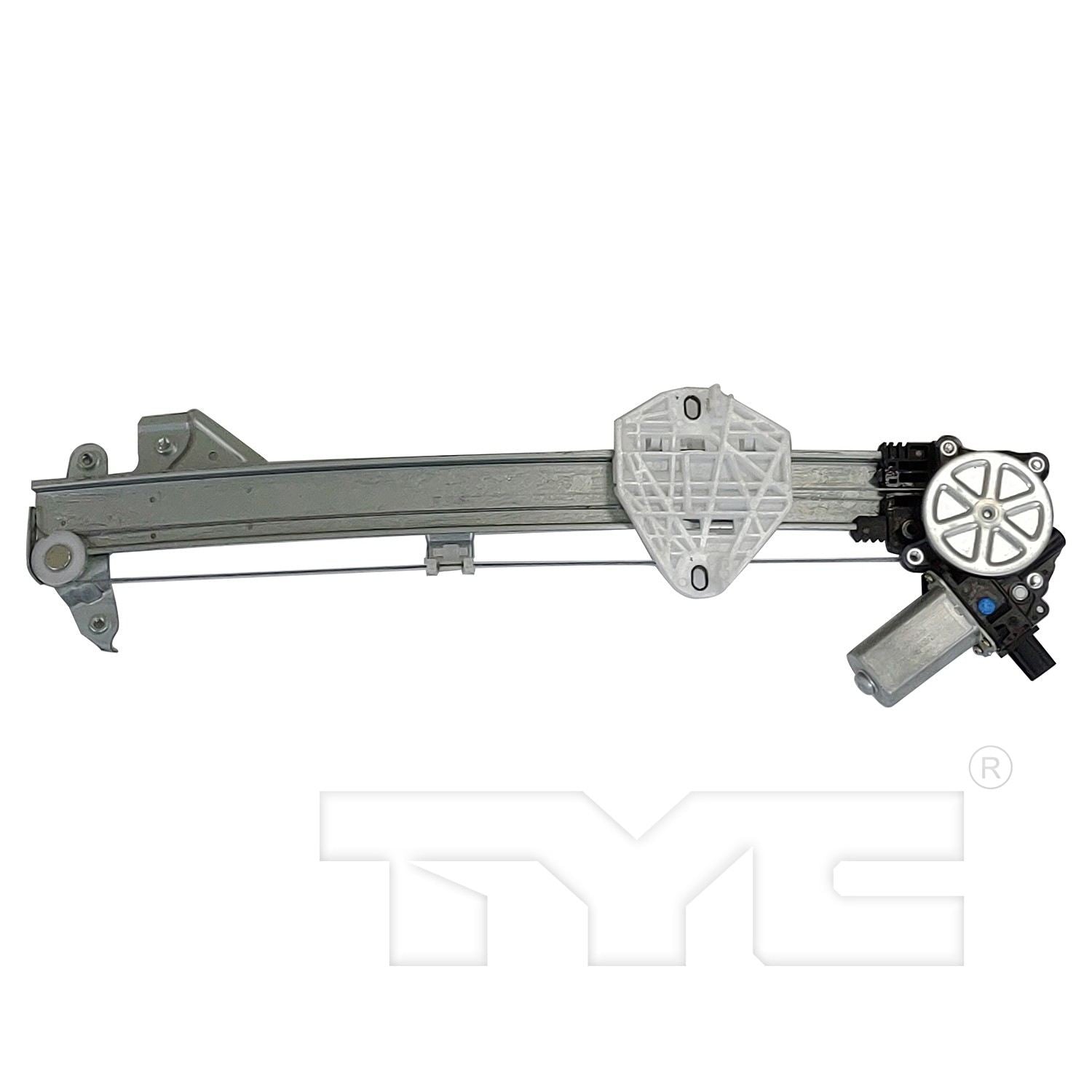 TYC Power Window Motor and Regulator Assembly  top view frsport 660646