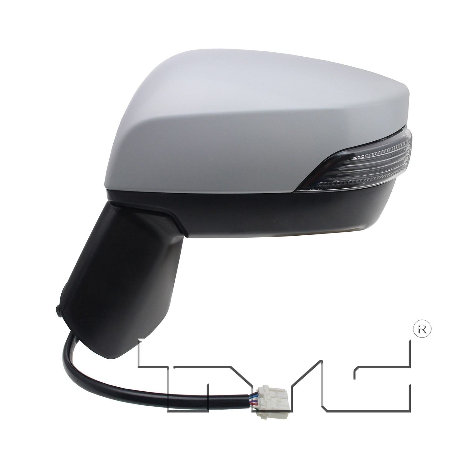 TYC Door Mirror  top view frsport 7450052