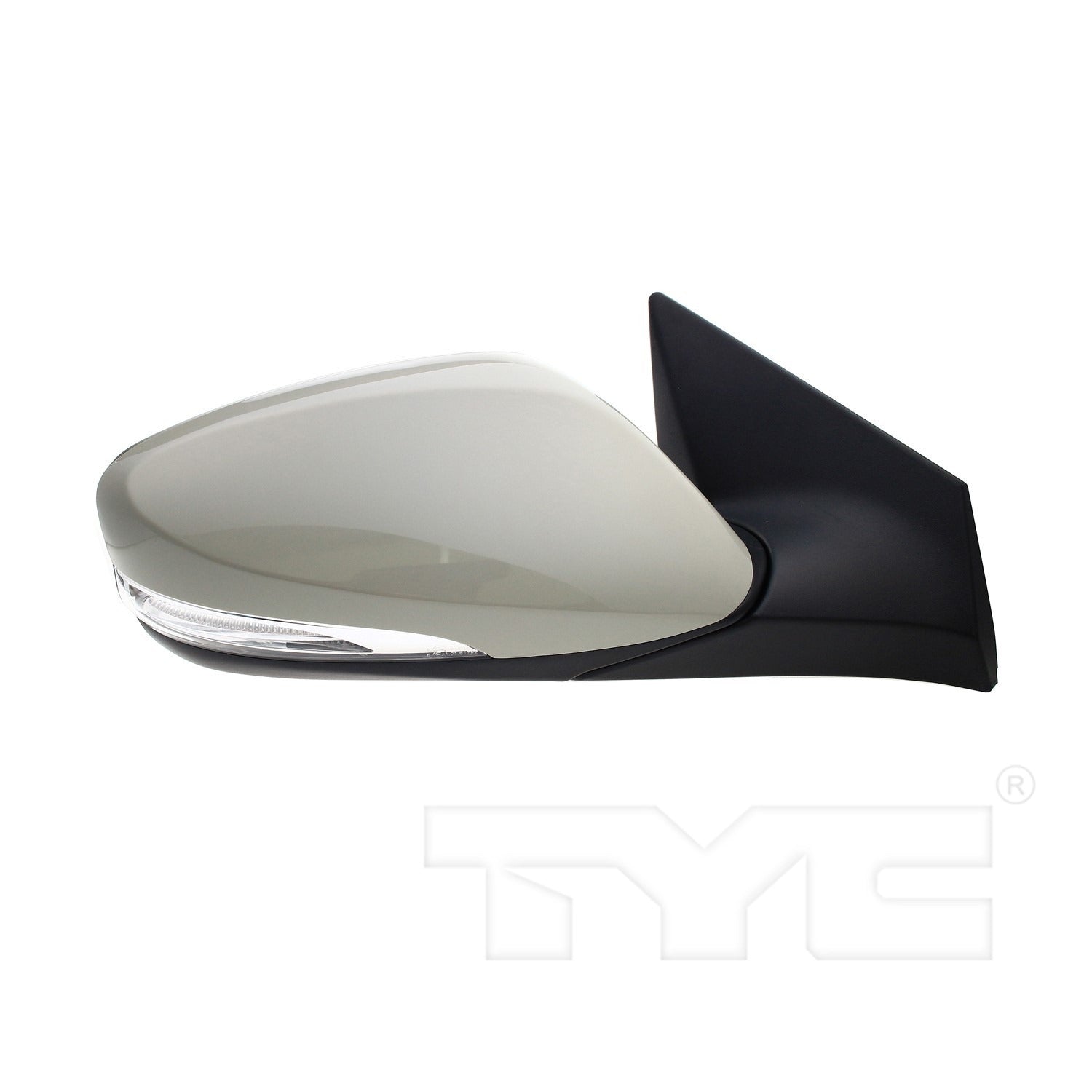 TYC Door Mirror  top view frsport 7710651