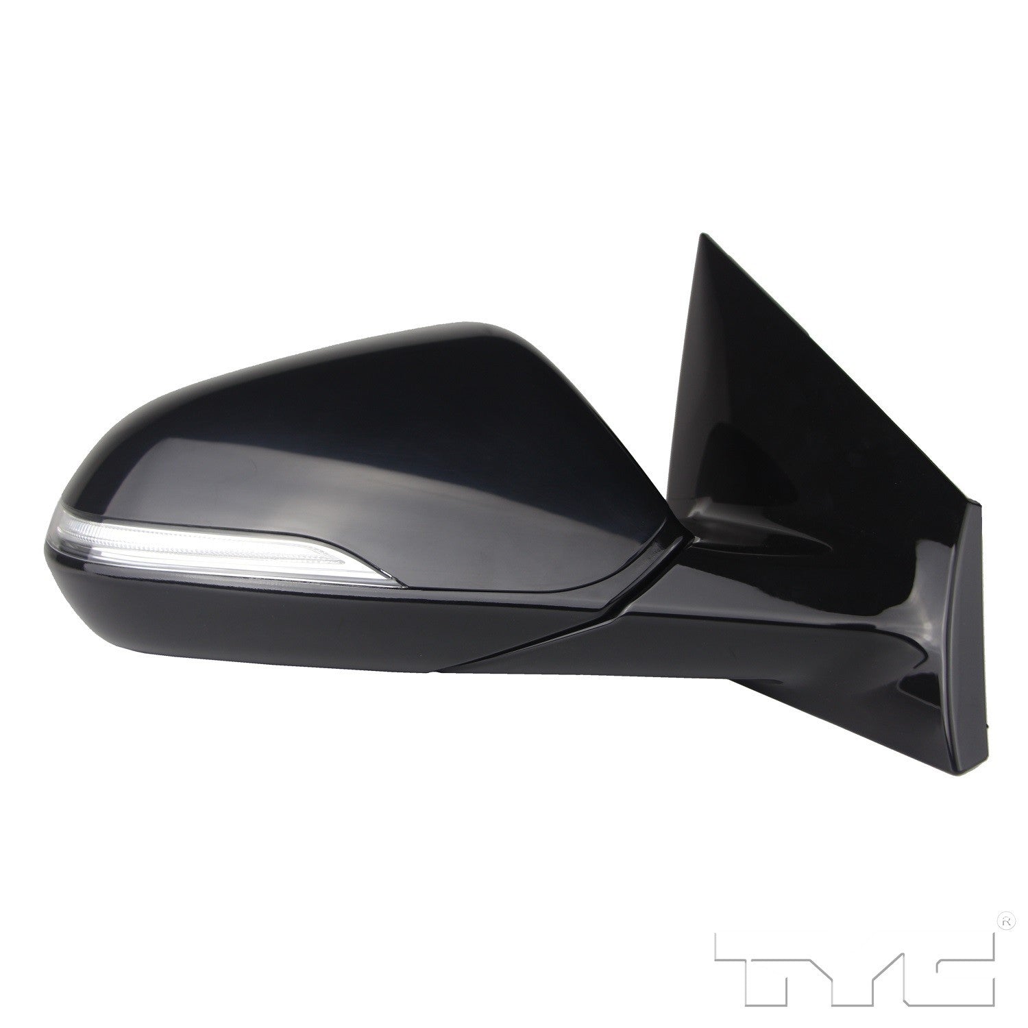 TYC Door Mirror  top view frsport 7720641