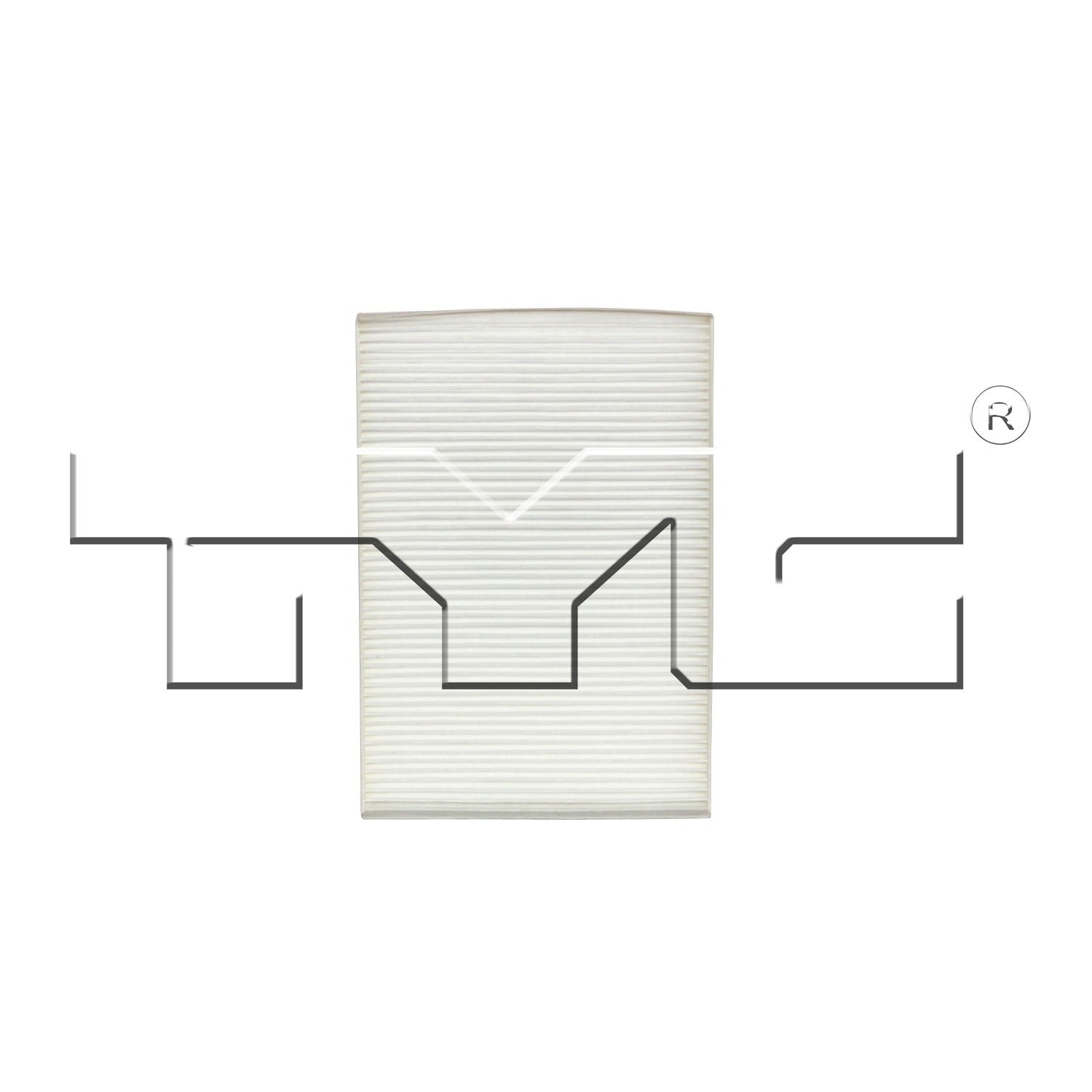 TYC Cabin Air Filter  top view frsport 800087P