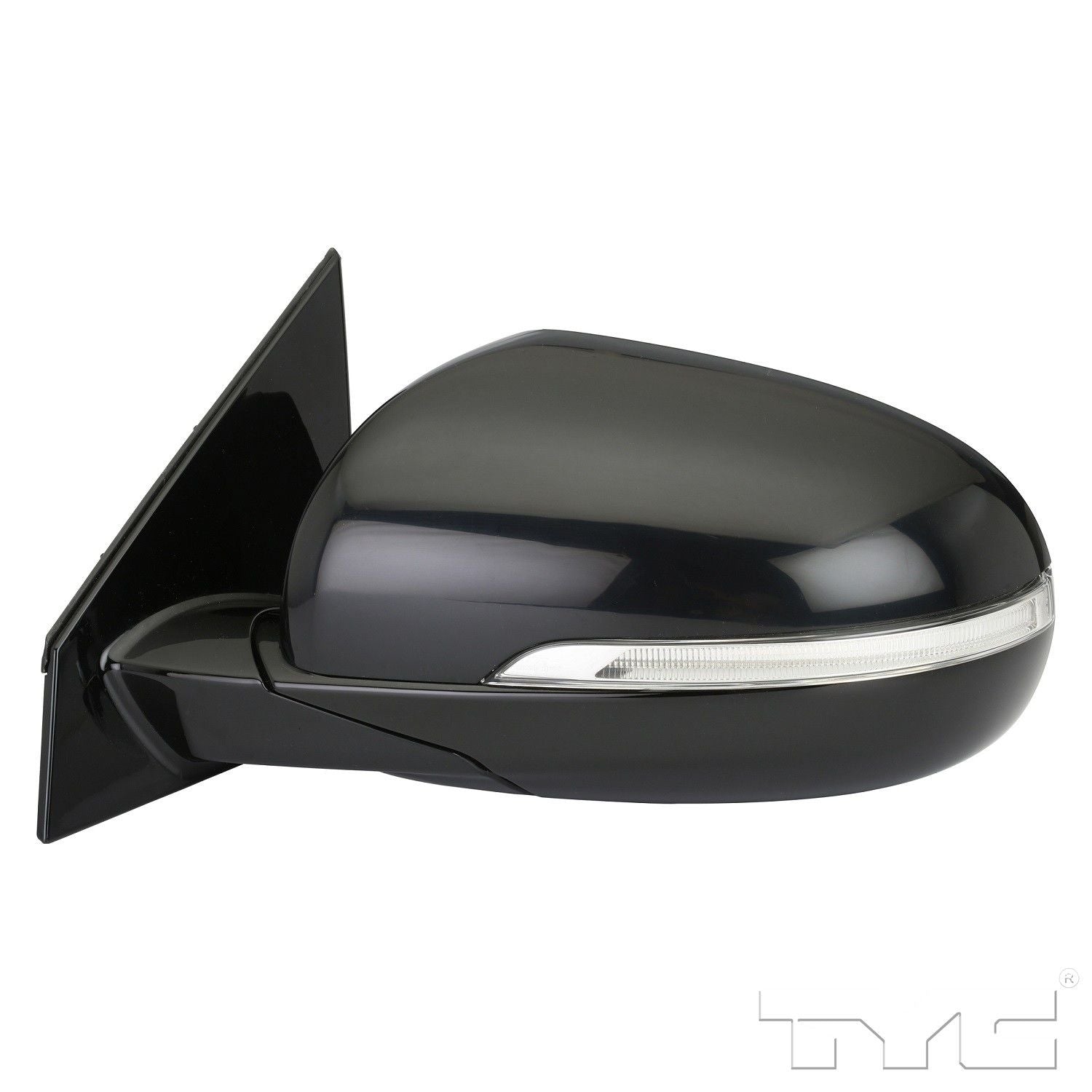 TYC Door Mirror  top view frsport 8130342