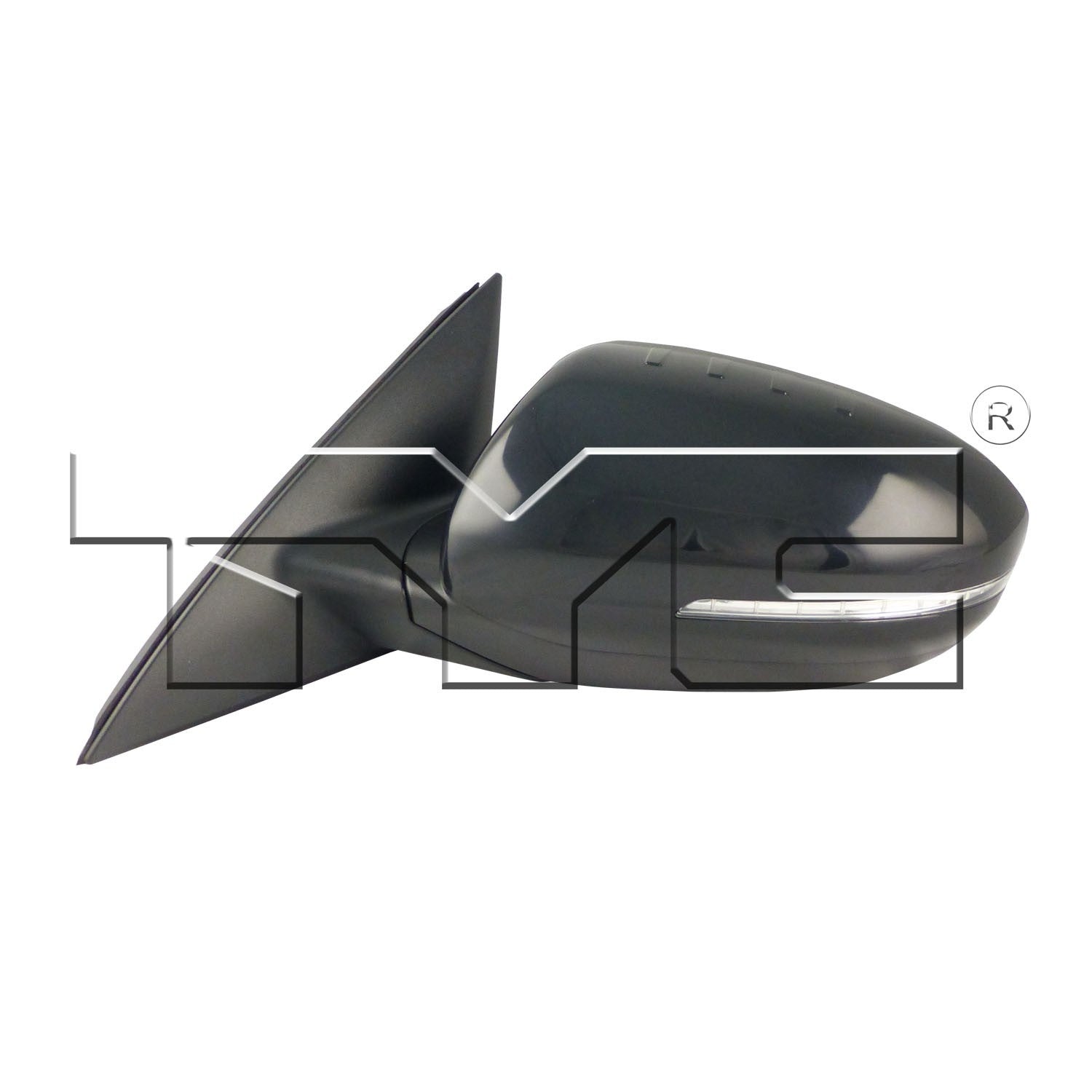 TYC Door Mirror  top view frsport 8170042-1