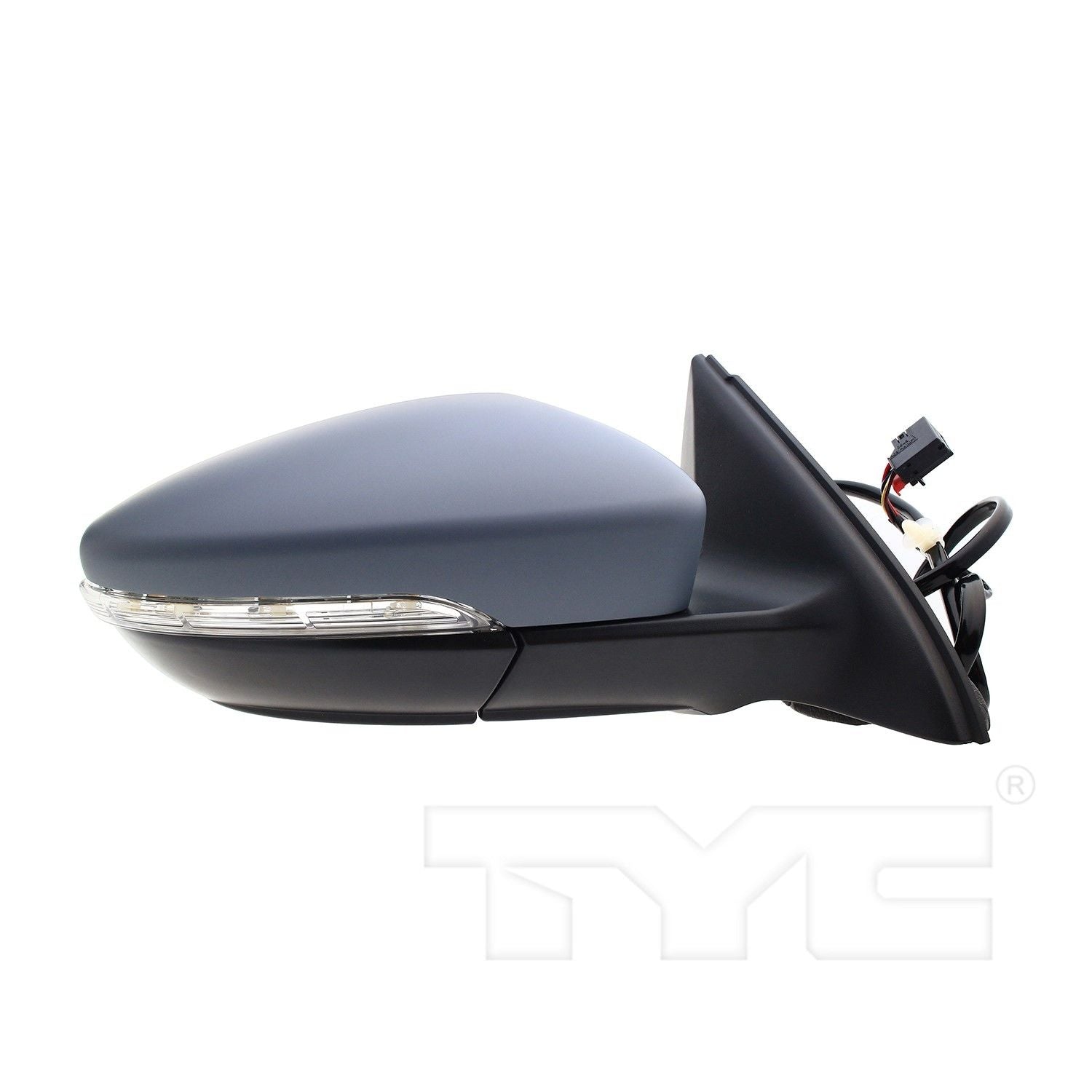 TYC Door Mirror  top view frsport 8610751