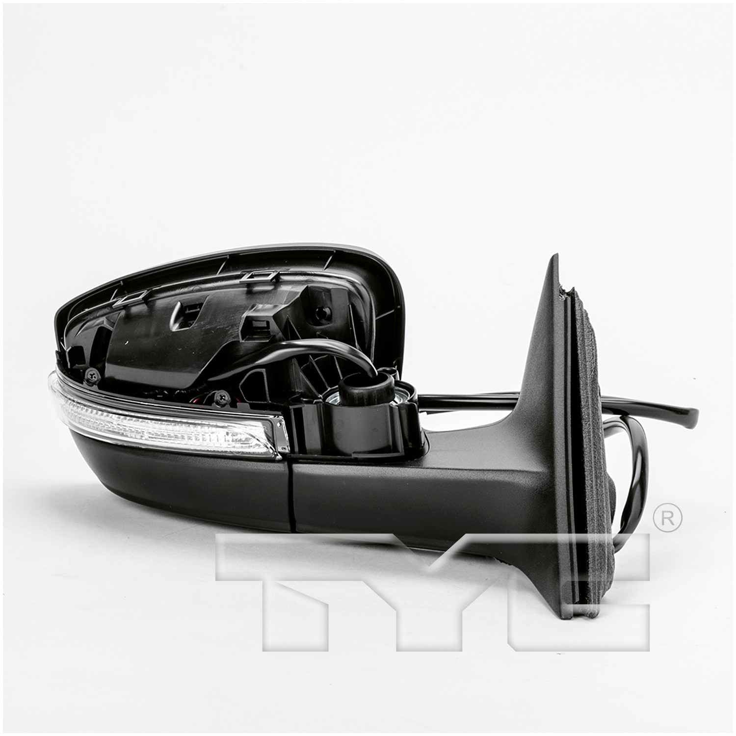 TYC Door Mirror  top view frsport 8620251