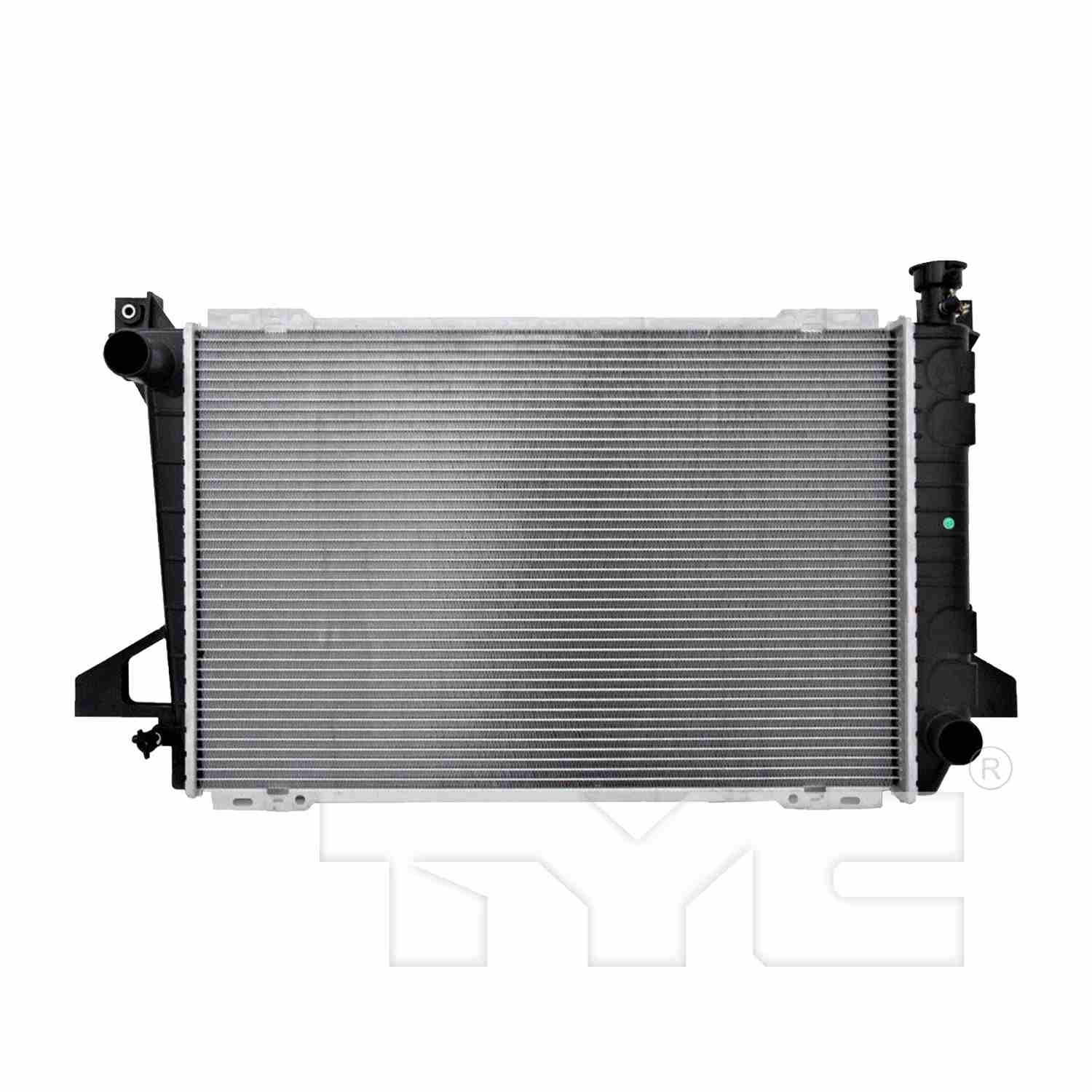 TYC TYC Radiator  top view frsport 894