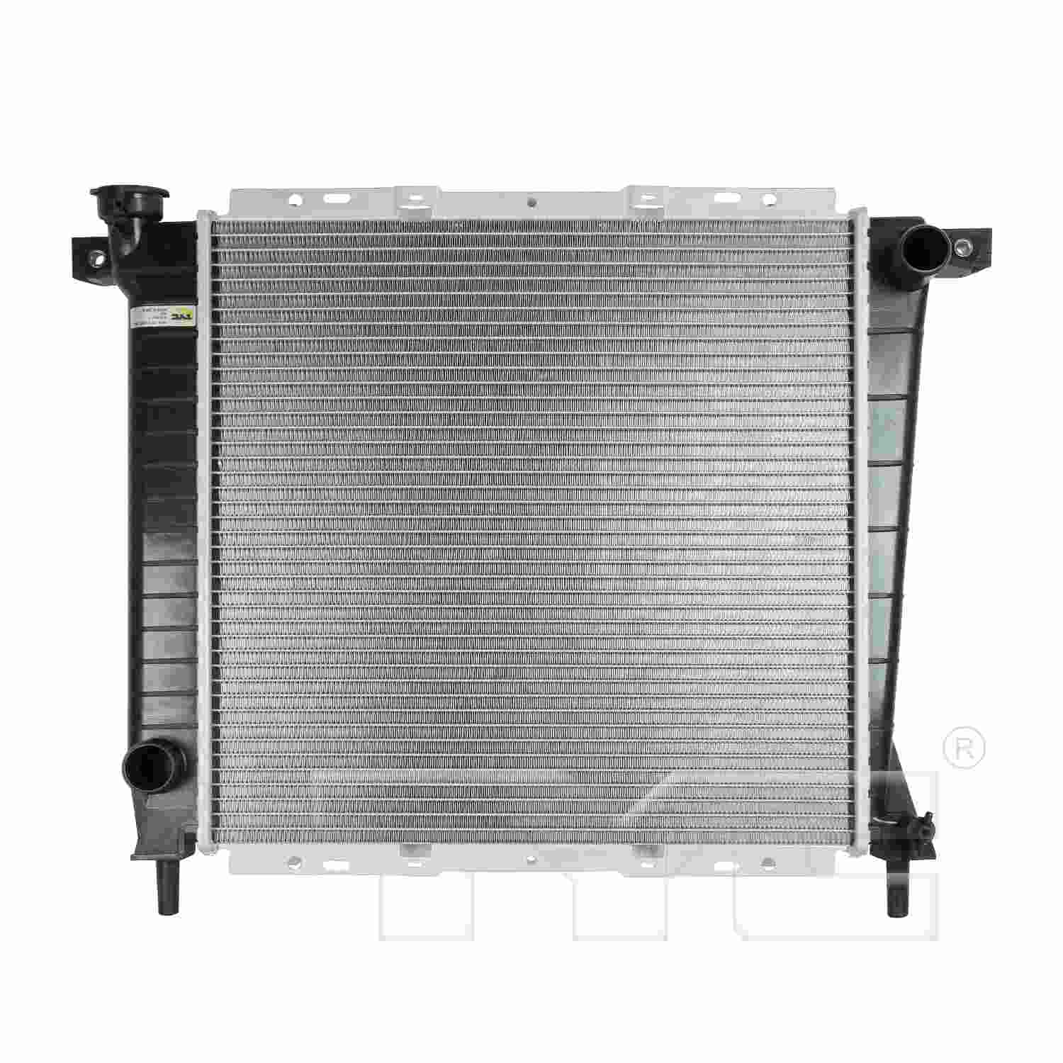 TYC TYC Radiator  top view frsport 897