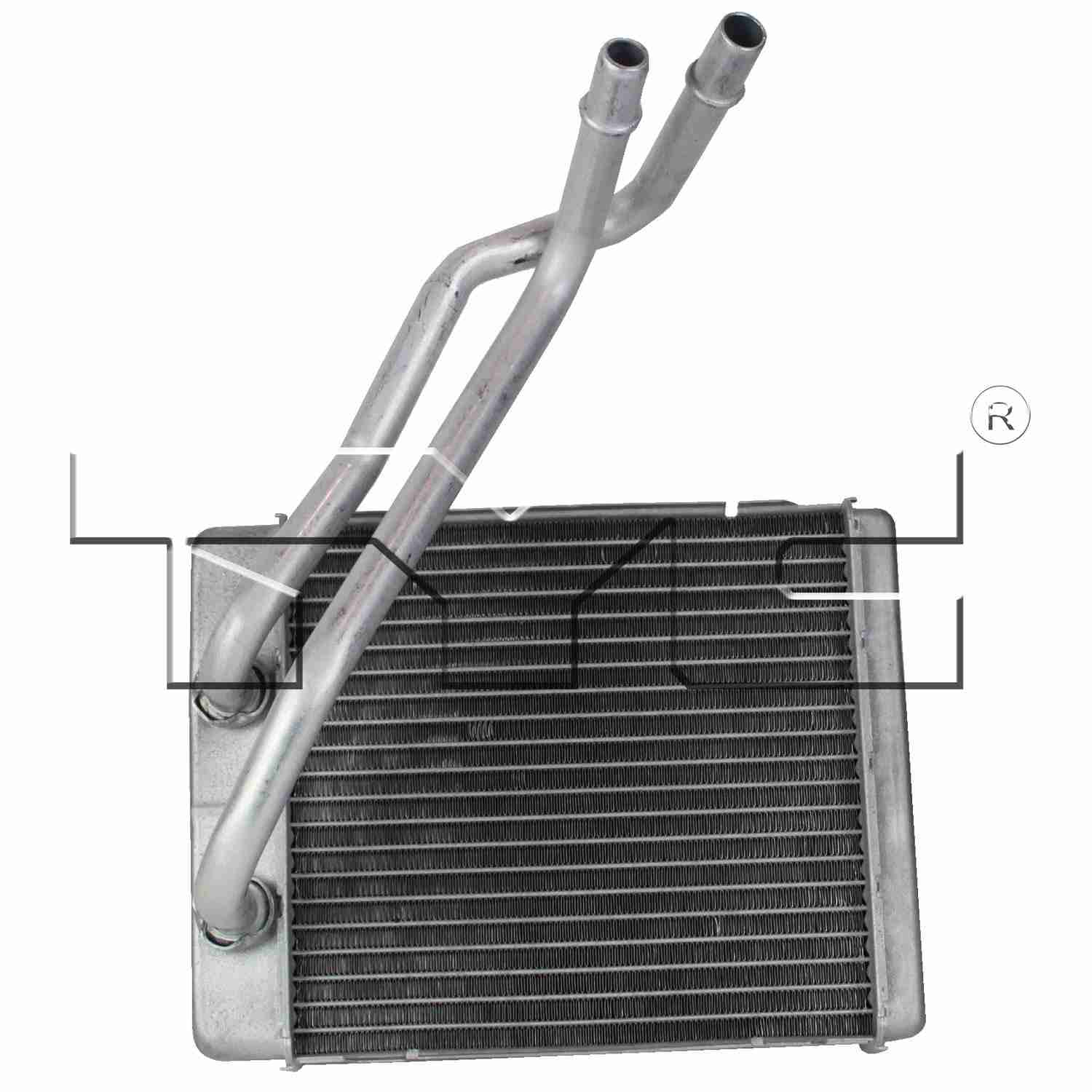 TYC HVAC Heater Core  top view frsport 96002