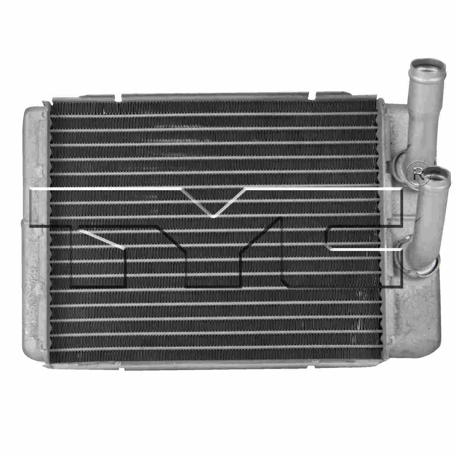 TYC HVAC Heater Core  top view frsport 96025