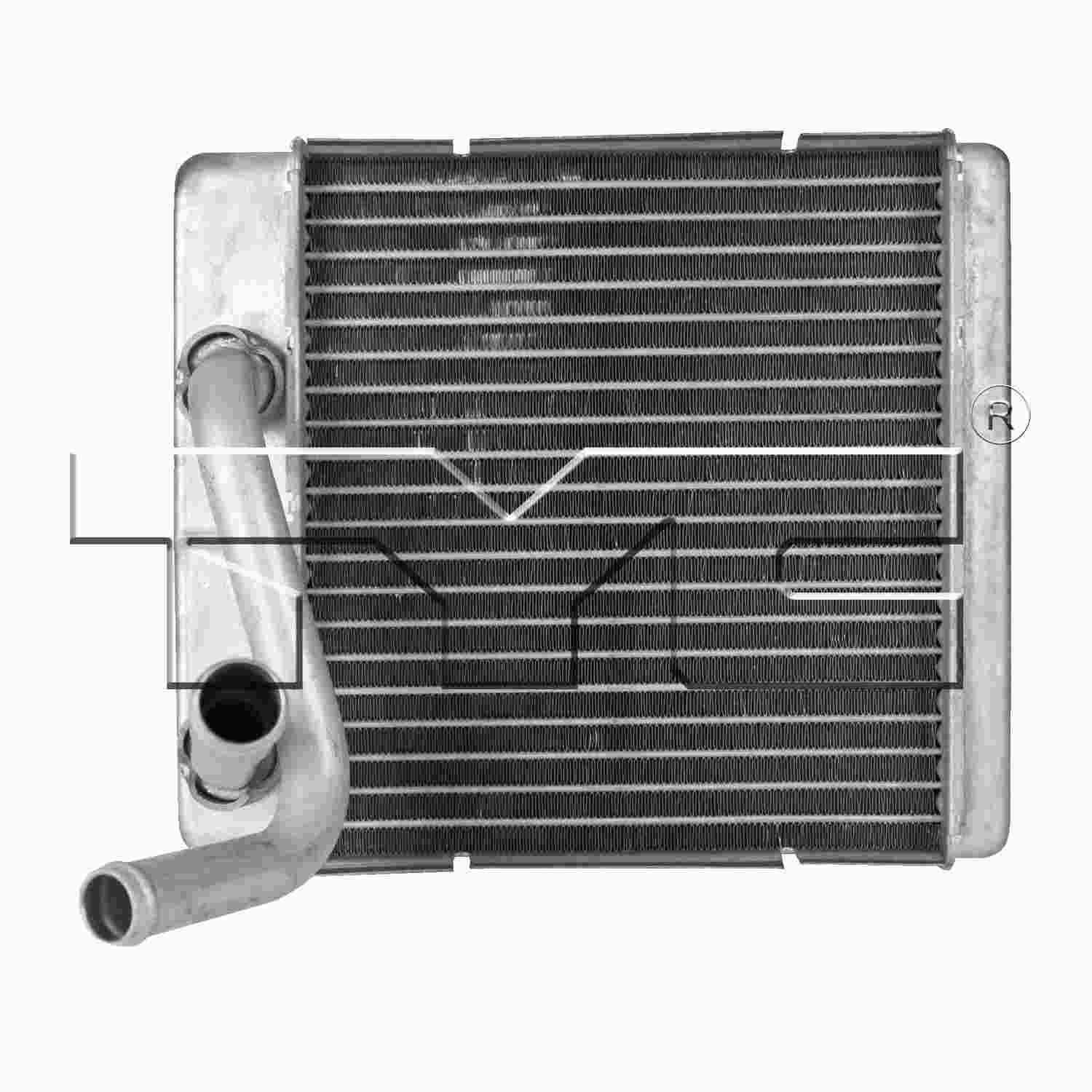 TYC HVAC Heater Core  top view frsport 96026