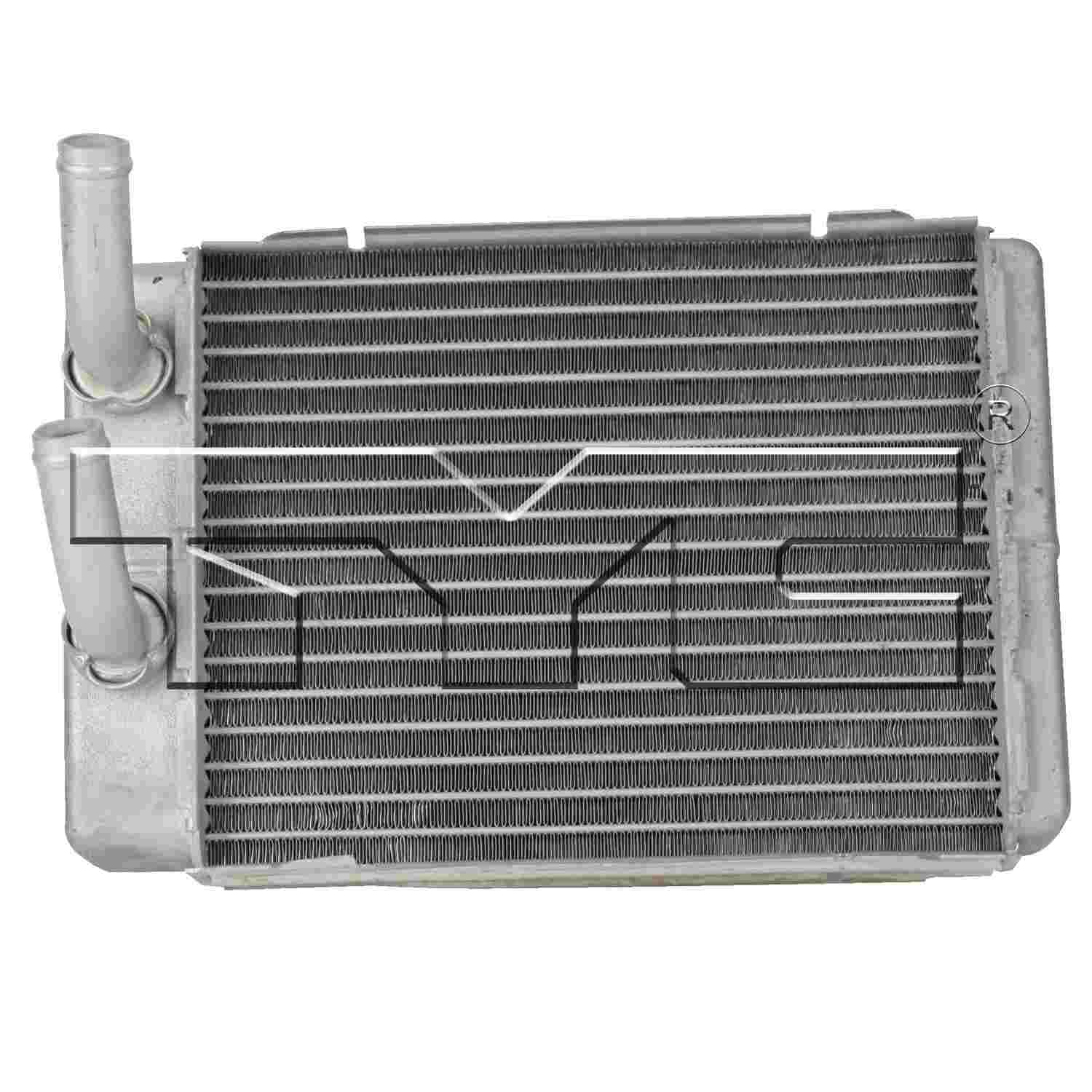 TYC HVAC Heater Core  top view frsport 96042