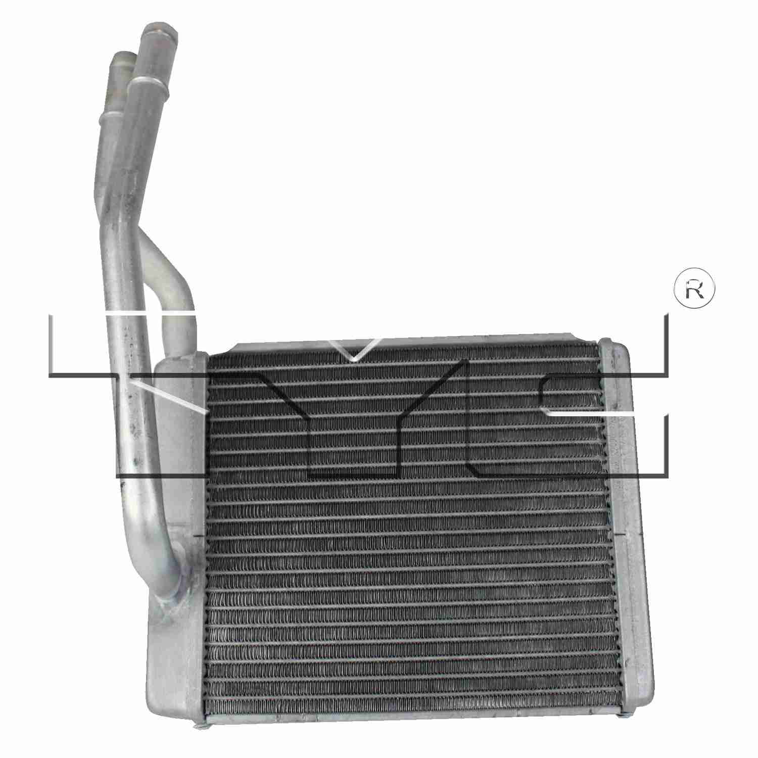 TYC HVAC Heater Core  top view frsport 96063