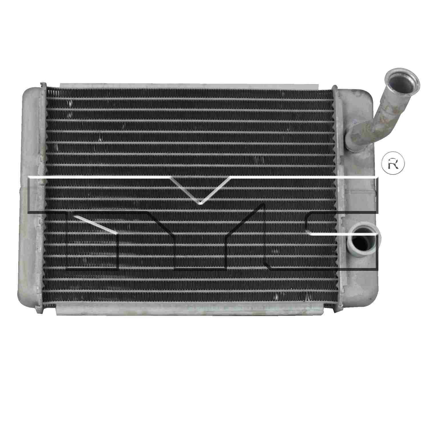 TYC HVAC Heater Core  top view frsport 96075