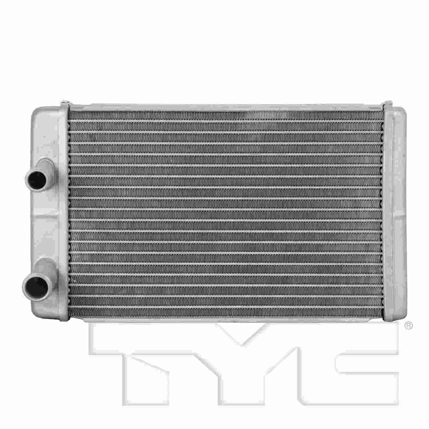 TYC HVAC Heater Core  top view frsport 96122