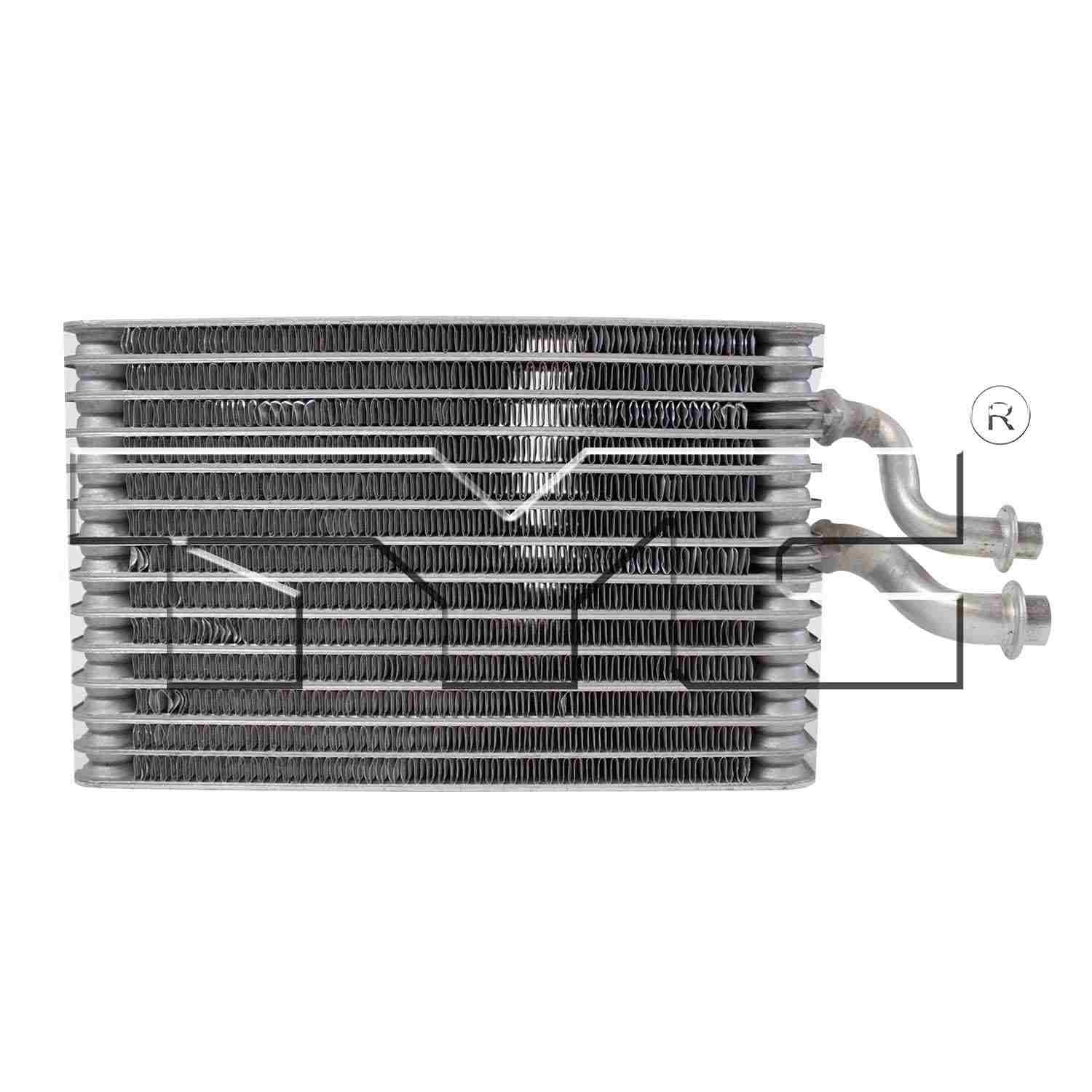 TYC A/C Evaporator Core  top view frsport 97159