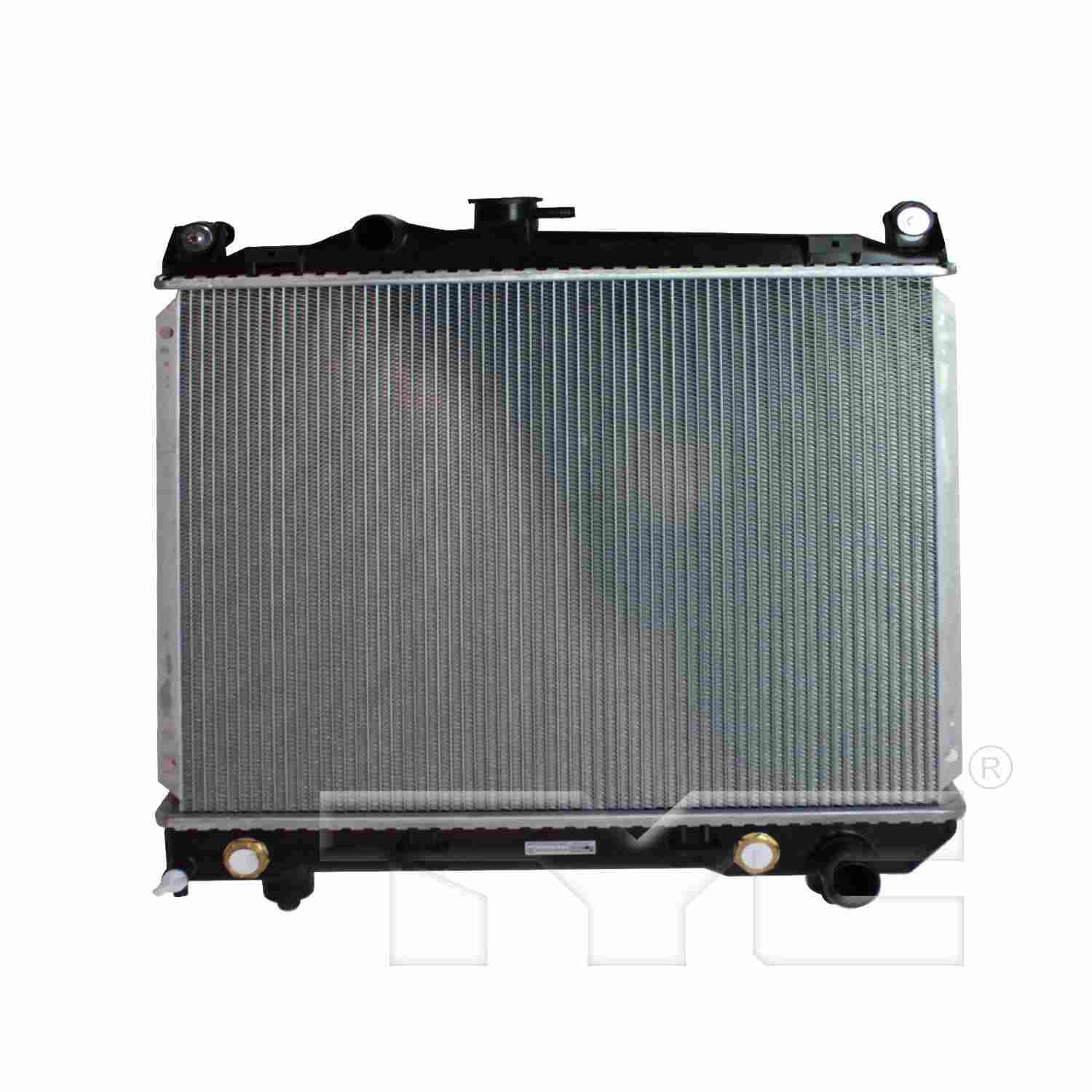 TYC TYC Radiator  top view frsport 981