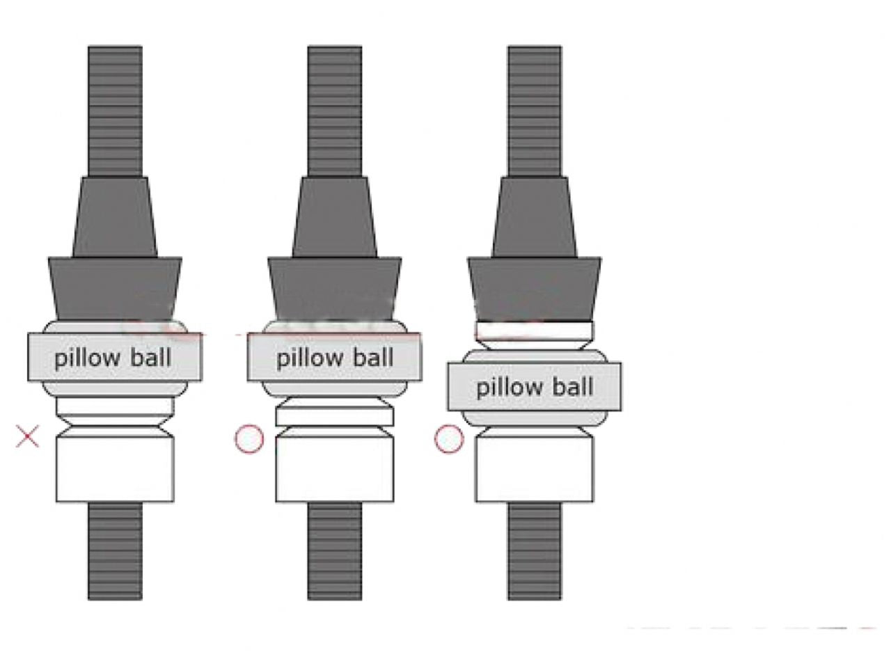 Circuit Sports Outer Tie Rod Set, Pillow Ball - Nissan 350Z/Infiniti G35 (Z33/V35)