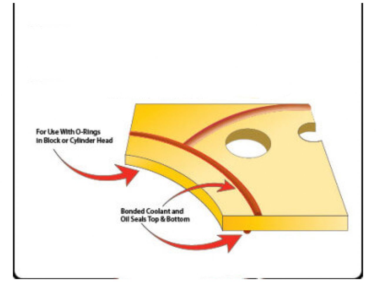 SCE Gaskets Chevy 4.3L V-6 4.060 X .062 TI Tan Copper HD Gaskets (PR)