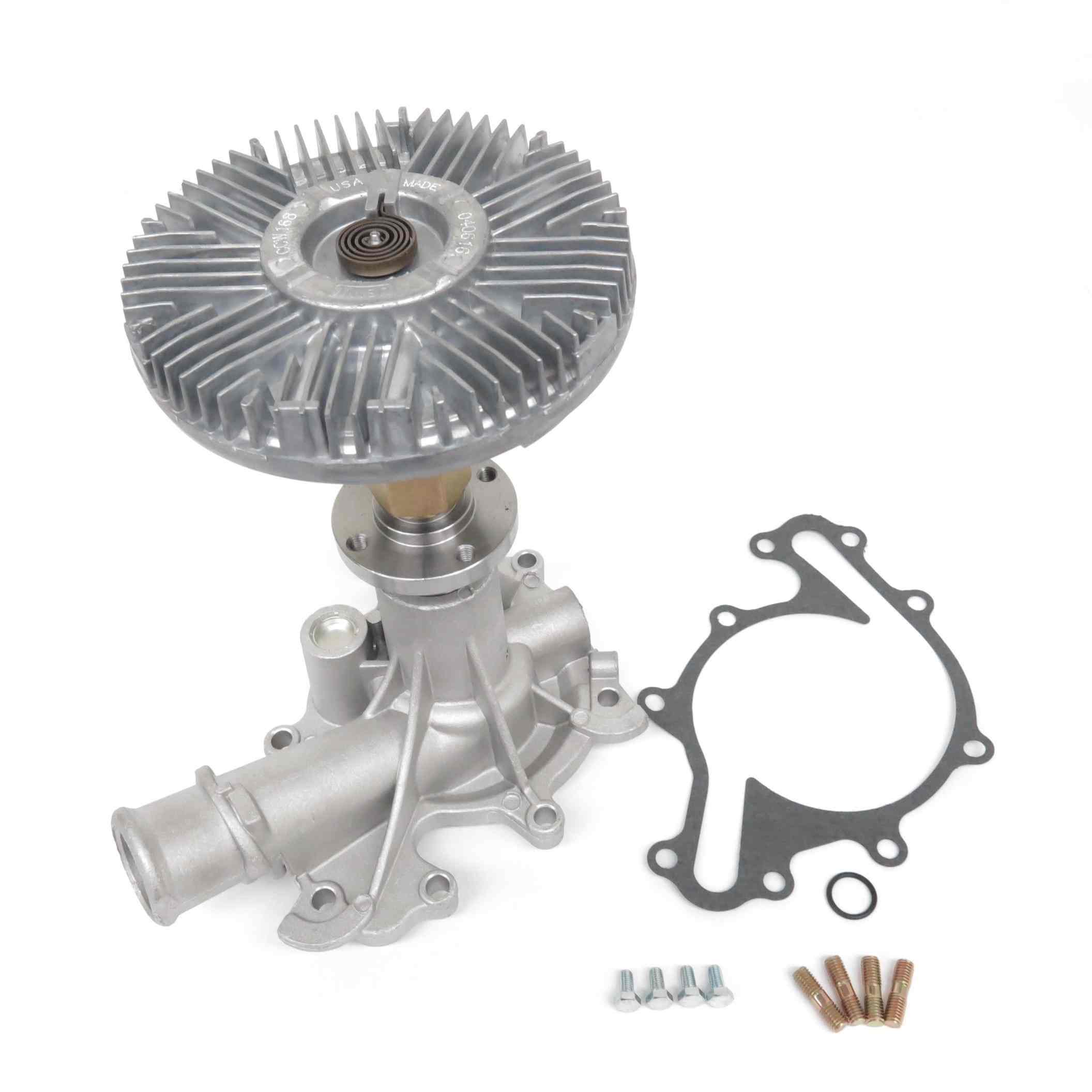 us motor works engine water pump with fan clutch  frsport mck1020