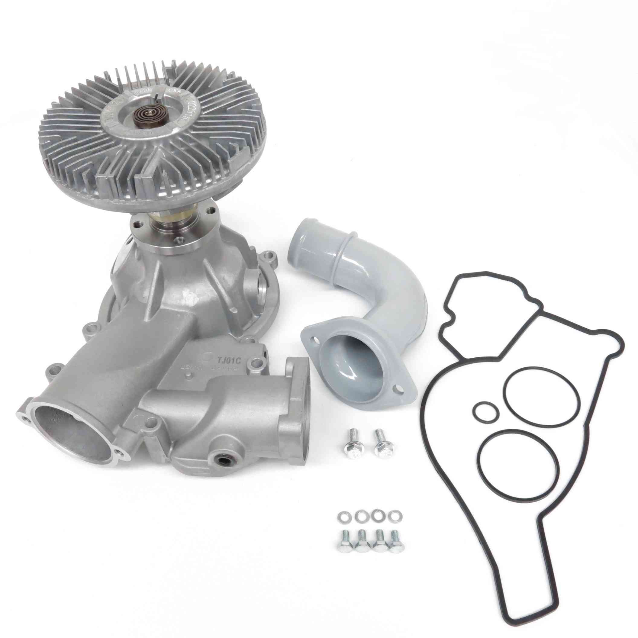 us motor works engine water pump with fan clutch  frsport mck1024