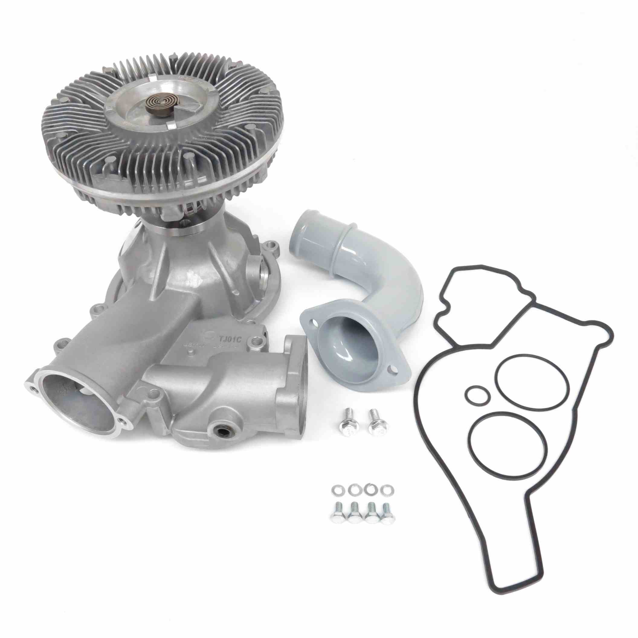 us motor works engine water pump with fan clutch  frsport mck1025