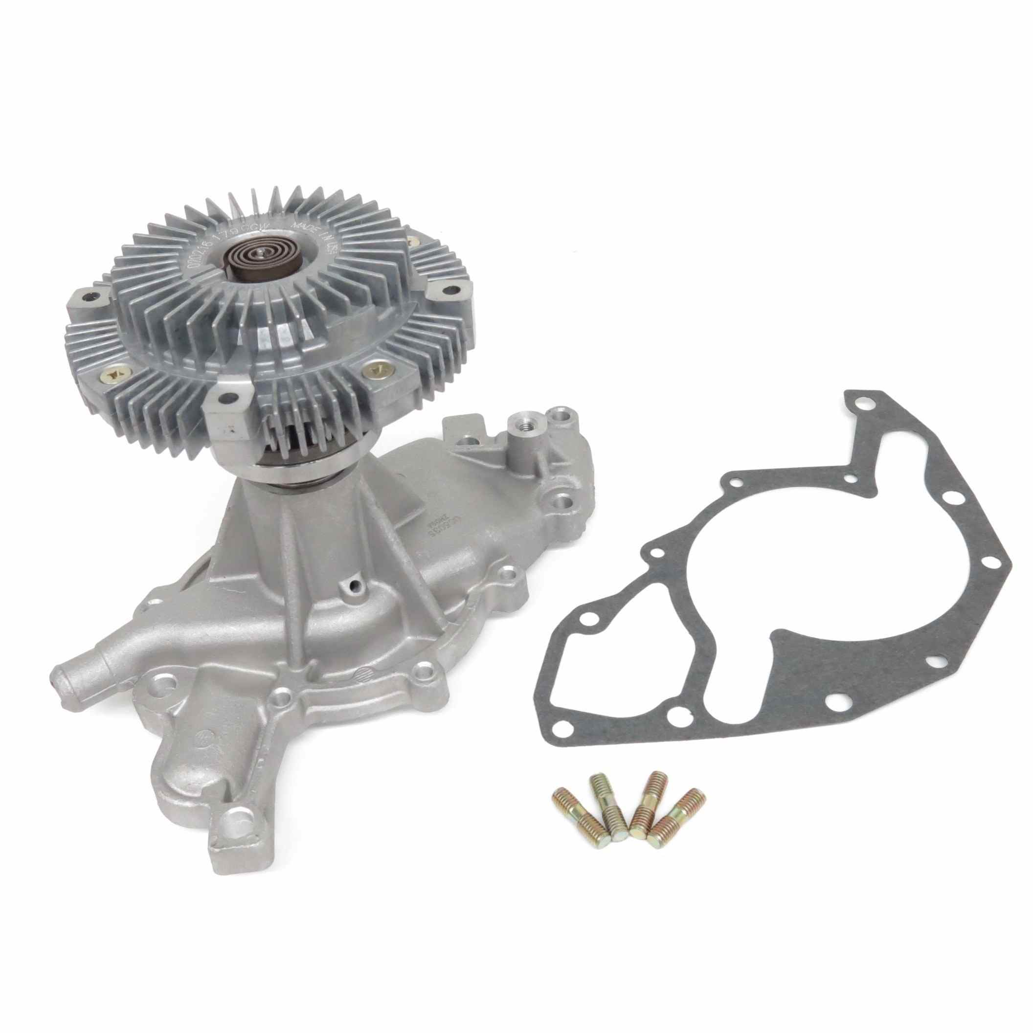 us motor works engine water pump with fan clutch  frsport mck1034