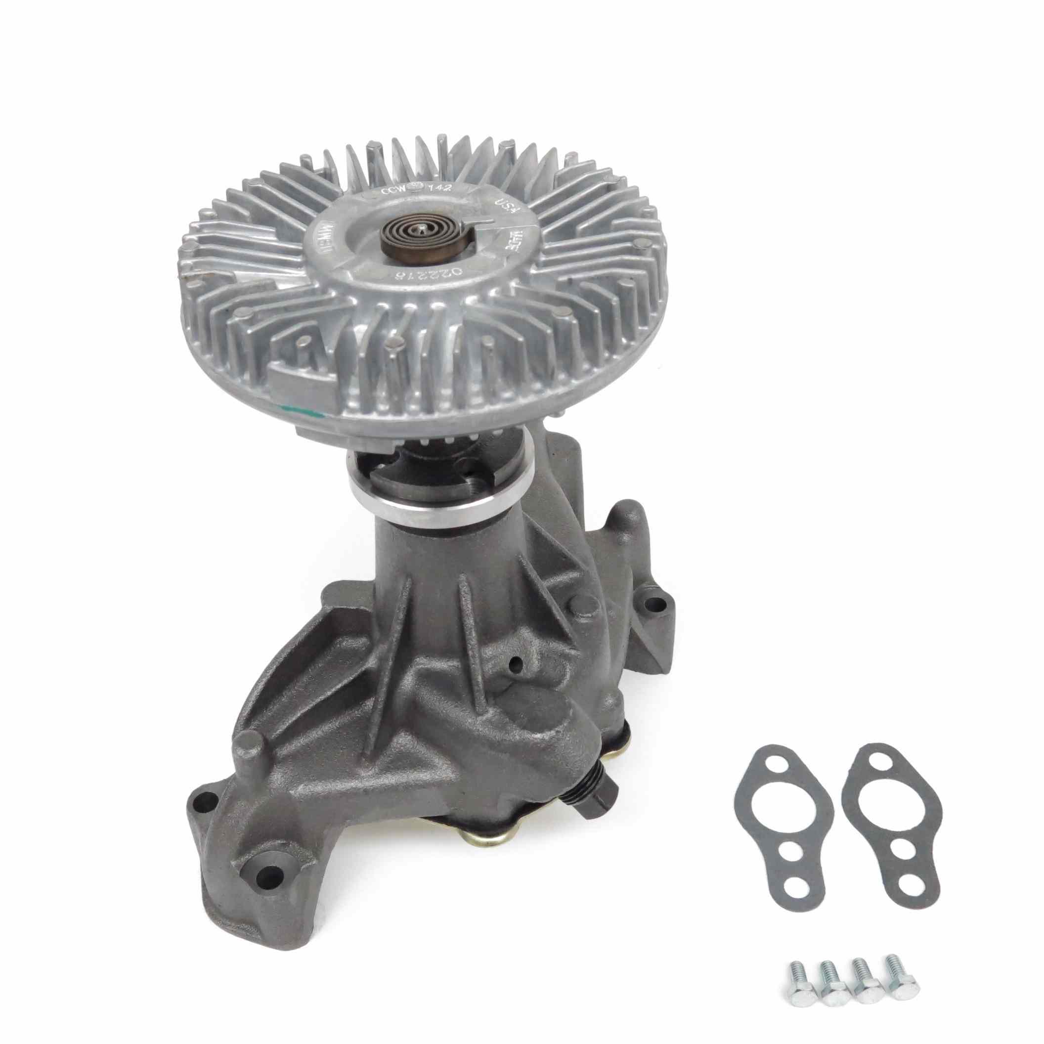 us motor works engine water pump with fan clutch  frsport mck1038